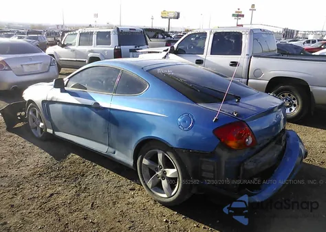 2004 Hyundai Tiburon Gt z USA, uszkodzony, nr VIN KMHHN65F44U118048